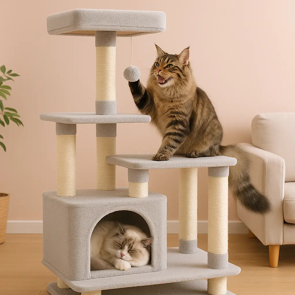 Arbres à chats géants XXL – Maine Coon, Ragdoll & grands chats
