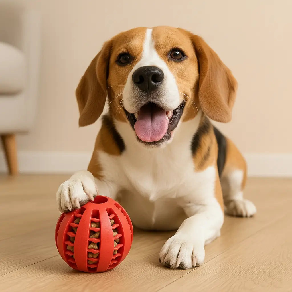 Balles à friandises pour chiens – Anti-glouton, anti-ennui & distributrices